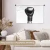 Bokshandschoen - Zwart - Hand Wandkleed katoen middel -sfeer1