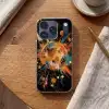 Explosie - Verfstructuur - Goud - Abstract Telefoonhoesje iPhone 17 Pro klein -sfeer1
