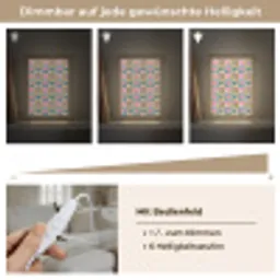 Retro - Kleuren - Patroon - Hartjes Light Box met kabel (Tafellamp) klein 925 -USP_dimbaarDE
