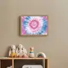Tie-dye - Roze - Patroon Light Box met batterij (Wandlamp kind) middel -sfeer2_kind