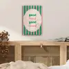 Gestreept - Quote - Ovaal - Roze plexiglas 5mm klein -sfeer4