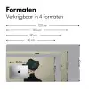 Vrouw - Groen - Hoed Muismat XXL klein -sfeer5