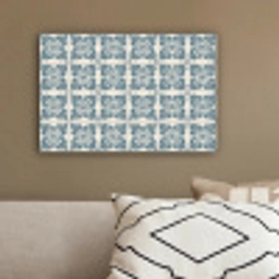 Dessin - Tegel - Blauw canvas 2cm klein 34 -sfeer3