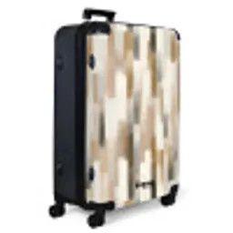 Abstract - Patroon - Kwaststreken NBS - Large koffer - Volwassenen Unisex groot -product1