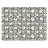 Grafisch - Patroon - Zwart muismat rubber klein 262 -3d