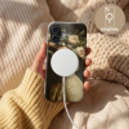 Bloemenstilte - Vrouw - Portret Toughcase MagSafe Apple iPhone 17 klein -USP_MagsafeV