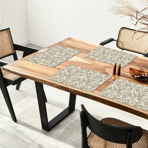 Takken - Botanisch - Taupe Placemat vinyl groot 368 -zzsfeer4_Kitchenyeah-website