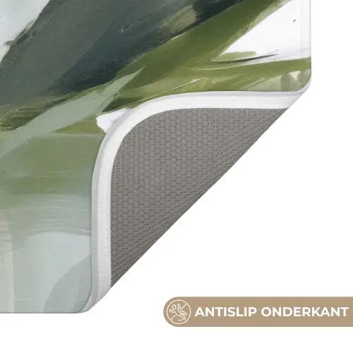 Natuur - Abstract - Groen - Penseelstreken WCmat klein -USP_AntislipNL