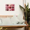 Macarons - Hartjes - Kleurrijk - Roze tuinposter los doek klein -sfeer7