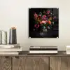 Boeket - Veldbloemen - Vaas plexiglas 5mm klein -sfeer1