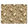 Druppels - Organisch - Goud muismat rubber klein 262 -3d