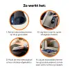 Bessen - Blauw - Fruit Inductie beschermer vinyl 3mm klein -zzzzzzz-td-werking