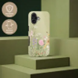 Botanisch - Bloemen - Kleurrijk Toughcase MagSafe Apple iPhone 17 klein -USP_PrintM_DE