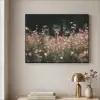 Hert - Wilde bloemen - Bos Textielframe zwart klein -sfeer2