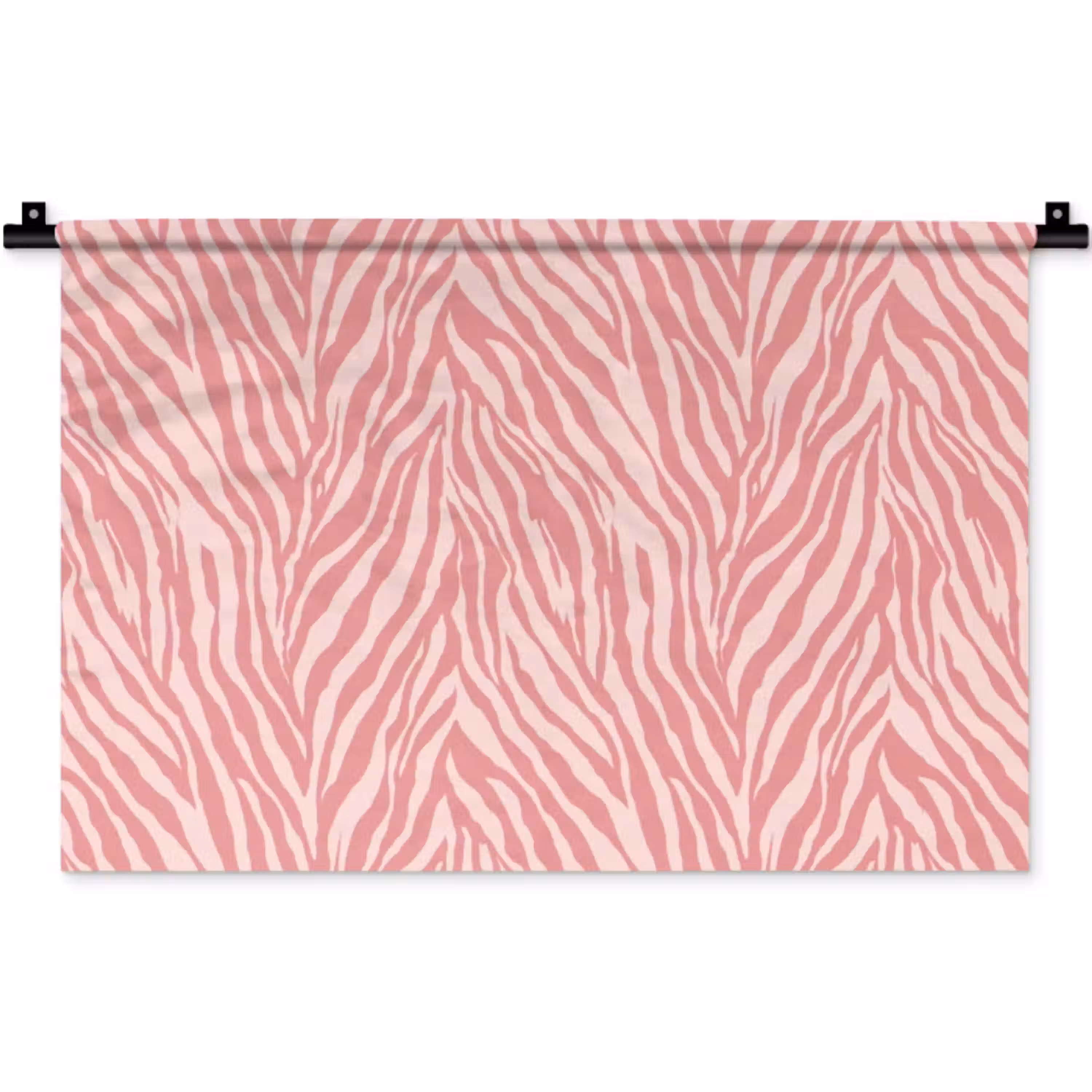Zebra - Print - Roze Wandkleed katoen klein 269 -zz3d