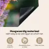 Sierlijke - Vlinder - Paarse - Bloemen Inductie beschemer met haakjes klein -ky-onderkant-nl