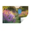 Tuinhuisje - Blauw - Bloemen Muursticker klein -3d