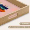 Boeken - Stapel - Kleurrijk Dienblad Rechthoek middel -USP_HandgreepNL