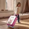 Bubblegum beer Kinderkoffer - Roze klein -sfeer1