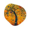 Abstract - Boom - Levensboom - Modern Wandcirkel Organisch Forex 3mm klein -3d