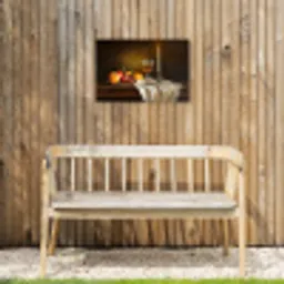 Fruit -  Stilleven - Wijn - Kaars Tuinposter op houten frame 2 cm dik klein -sfeer4