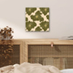 Modern - Abstract - Groen aluminium wit klein 46 -sfeer3