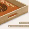 Donut - Spikkels - Kleurrijk - Quote Dienblad Rechthoek middel -USP_HandgreepNL