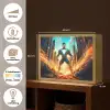 Superhelden - Kinderen - Jongens Light Box met batterij (Wandlamp kind) middel -USP_websiteoverzichtNL