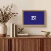 Blauw - Why not - Minimalistisch Light Box met kabel (Tafellamp) klein -sfeer2