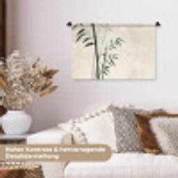 Japandi - Bamboe - Beige Wandkleed katoen klein -tsfeer1_DE