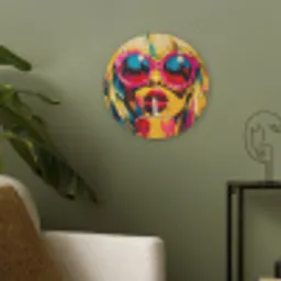 Zonnebril - Roze - Vrouw - Rietje Akoestische PET Vilt - Rond klein -sfeer2