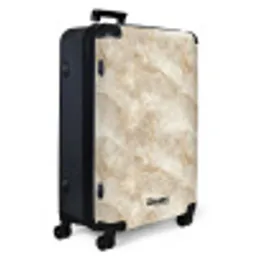 Lichtbeige - Onyx - Subtiel NBS - Large koffer - Volwassenen Unisex groot -product1
