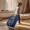Gino grijsstaart Kinderkoffer - Blauw klein -sfeer1