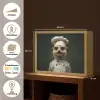 Dier - Kok - Stokstaartje Light Box met batterij (Wandlamp) middel -USP_websiteoverzichtNL
