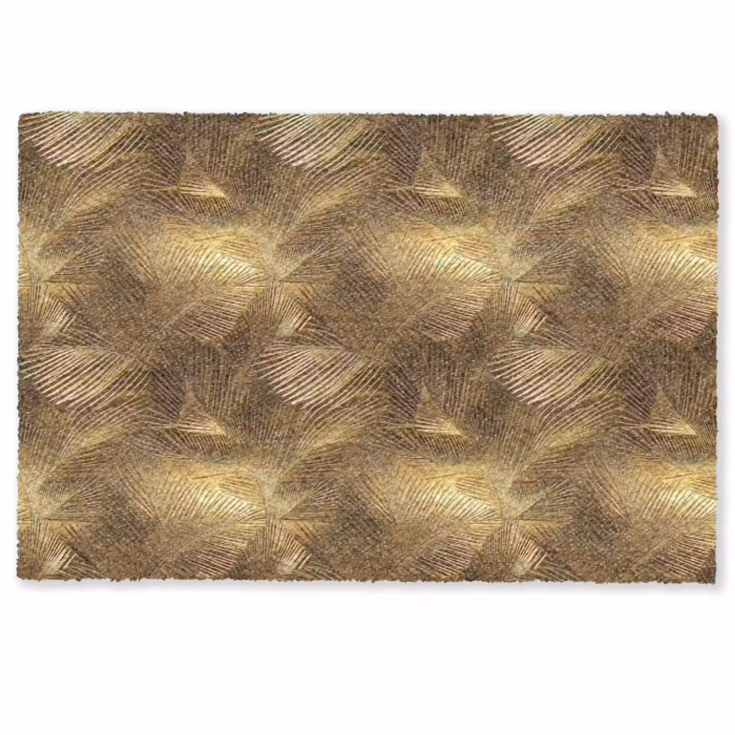 Palm - Waaier - Goud Deurmat klein 898 -zkaufland3d