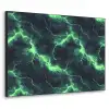 Groen - Bliksem - Storm Textielframe - compleet frame klein 947 -3d