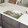 Veld van Rust bij Zonsondergang Inductie beschermer vinyl 3mm klein -sfeer8