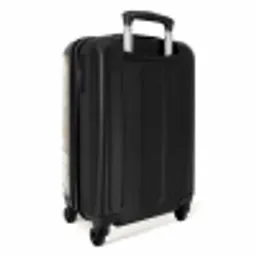 Mozaïek - Stenen - Beige NBS - Handbagage koffer - Volwassenen Unisex middel -achterkant