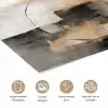 Kunst - Abstract - Grijs - Industrieel poster papier klein -closeup_NL