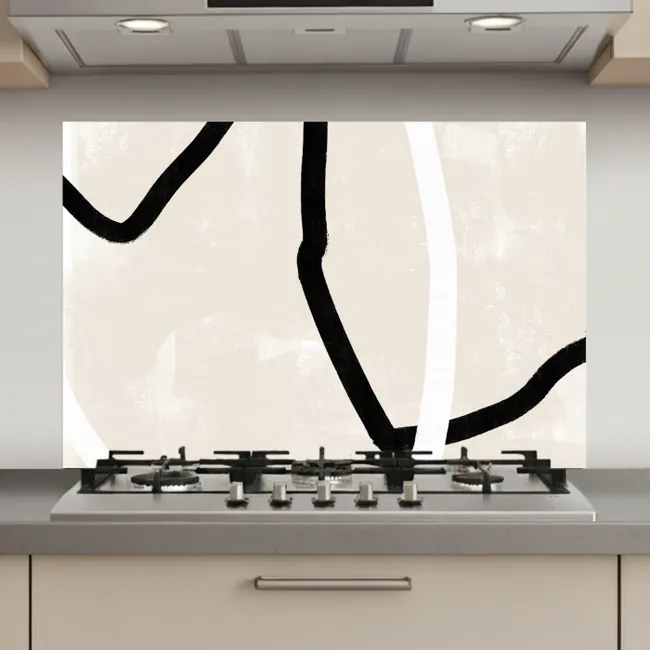 Roze - Minimalisme - Design keuken achterwand spatscherm klein -3d_website