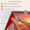 Doorkijk - Tulpen - Zonsondergang - Bloemen - Kleurrijk keuken achterwand spatscherm klein -spatscherm_NL
