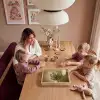 Vaas - Olijftakken - Bladeren - Beige Dienblad Rechthoek middel -sfeer4