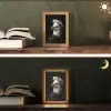 Arend -Amerika - Koksmuts - Vogel - Stoer Light Box met kabel (Tafellamp) klein -sfeer3