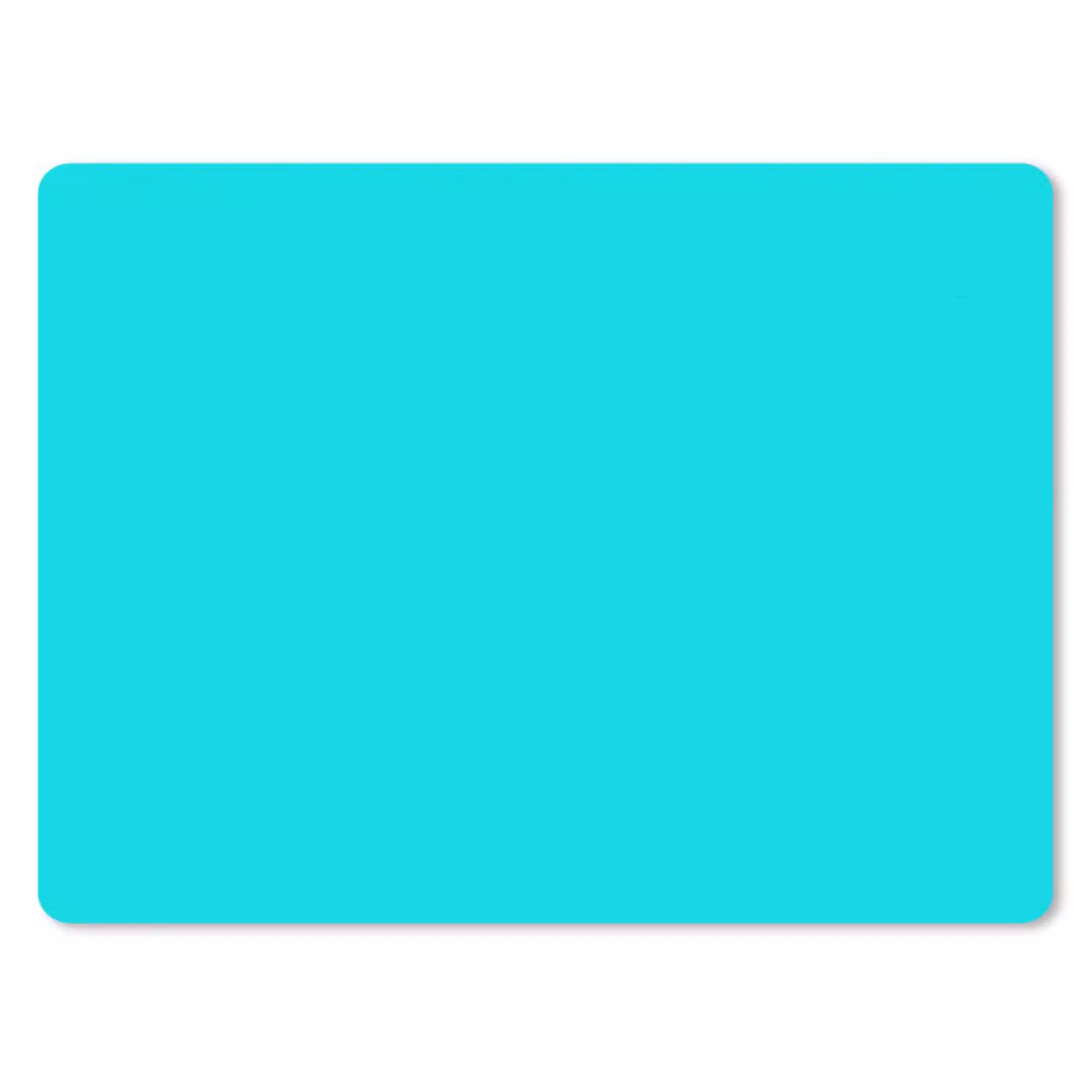 Vivid - Aquamarine - Turkoois muismat rubber klein 262 -3d