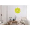 Groen - Hartjes - Wit Wandcirkel aluminium klein -woonkamer