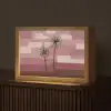 Illustratie - Bloemen - Vlakken - Abstract Light Box met kabel (Tafellamp) klein -z3d_website