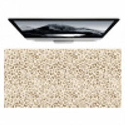Luipaard - Klassiek - Beige Muismat XXL klein 681 -zzz3d