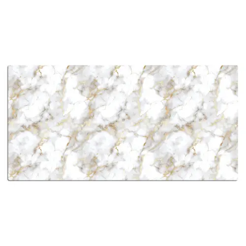 Gouden aders - Marmer - Wit Muismat XXL klein 681 -3d_leeg