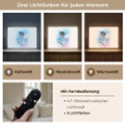 Elf - Blauw - Magie - Roze Light Box met batterij (Wandlamp) middel -USP_lichtkleurDE