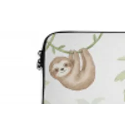 Dieren - Jungle - Pastel laptophoes neopreen klein -detail